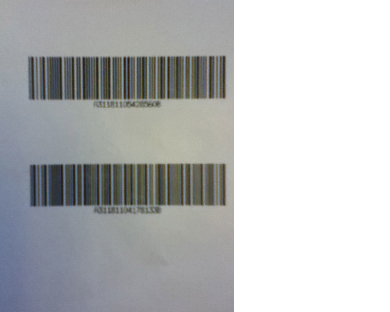 Detecting Barcodes CPU phase