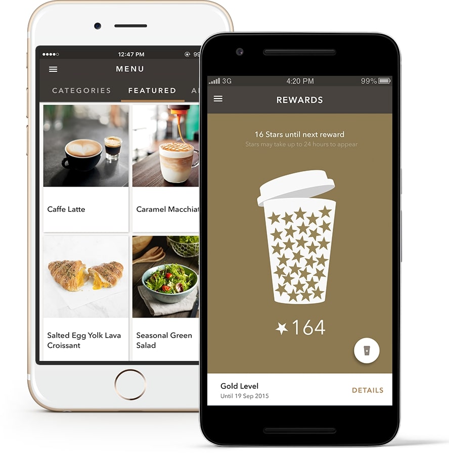 Starbucks mobile app