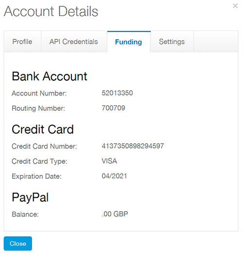 Integrate Paypal: Authorization