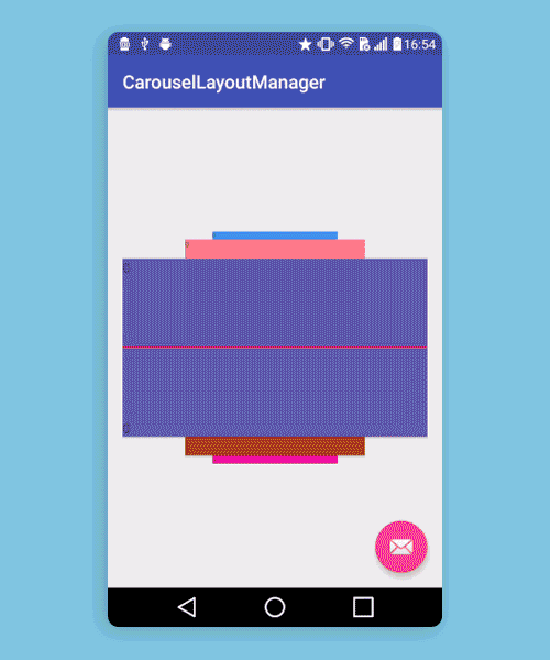 Carousel LayoutManager