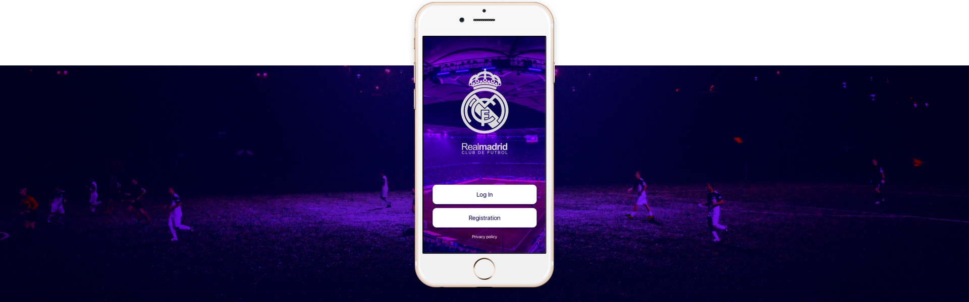 iPhone application for Real Madrid football club iPhone application for Real Madrid football club