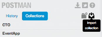 Postman REST Client: Importing Collection