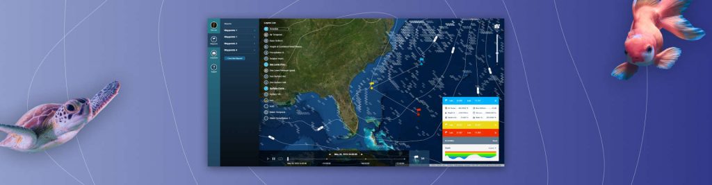 Ocean Path Ui Interactive Ocean Map Web App Development - Azoft